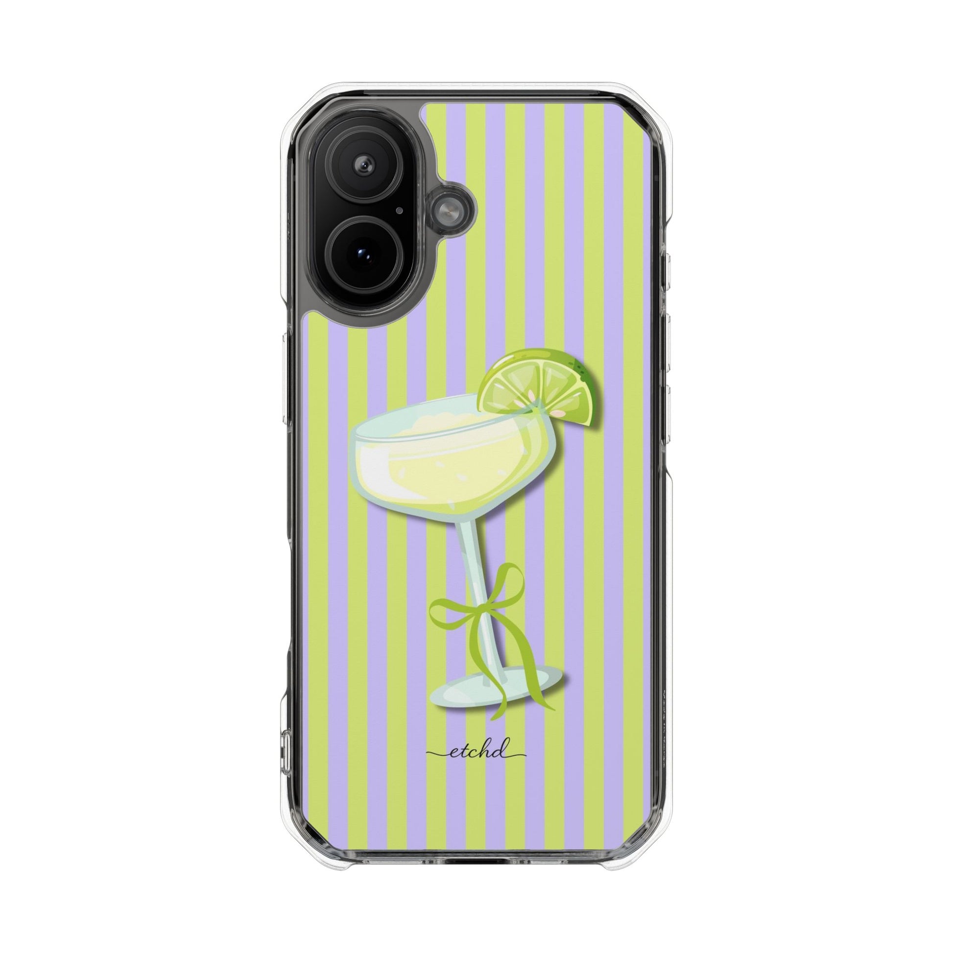 Margarita Clear Magnetic Phone Case by etchd, view 13