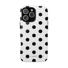 Black & White Polka Dot Phone Case