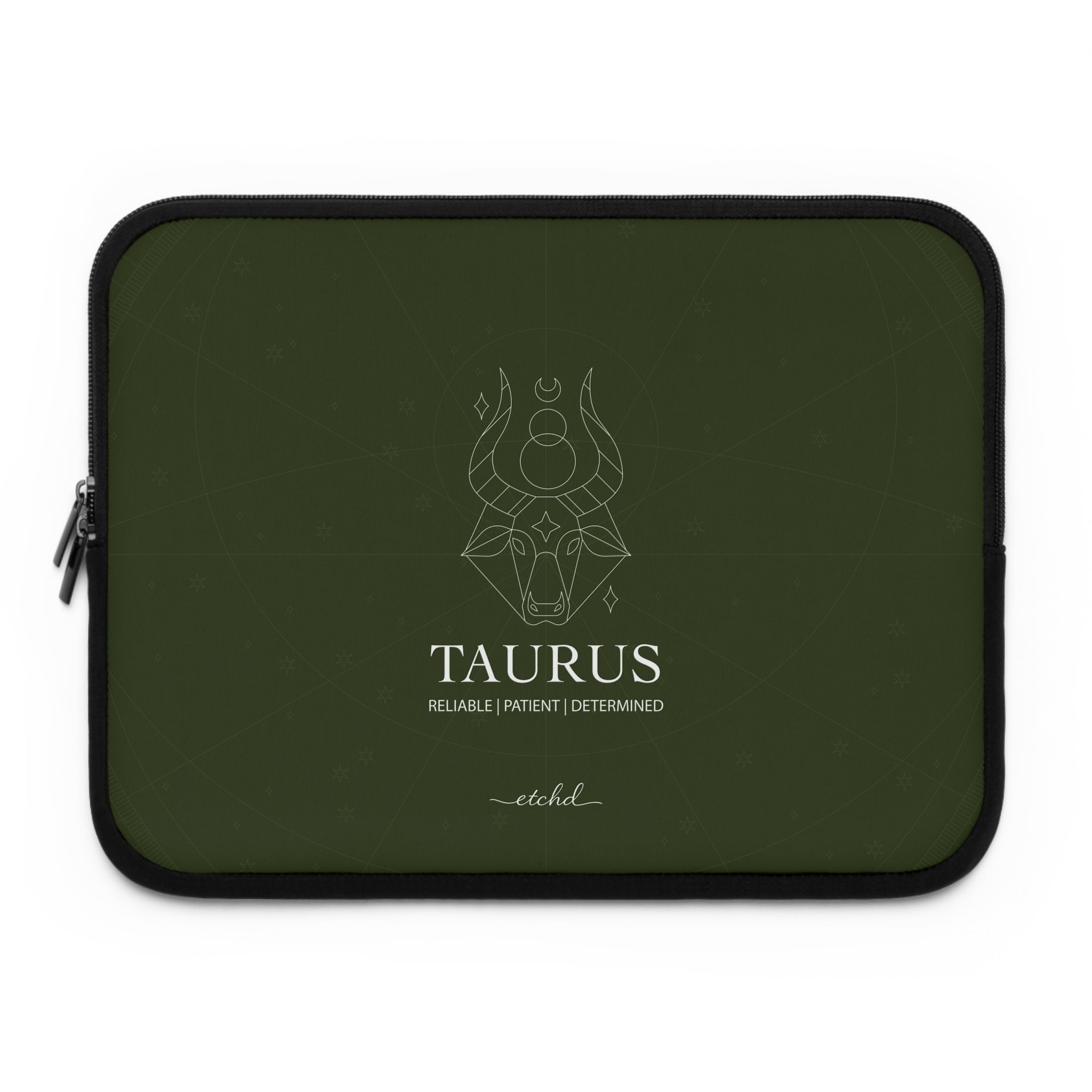 Taurus Laptop Sleeve by etchd