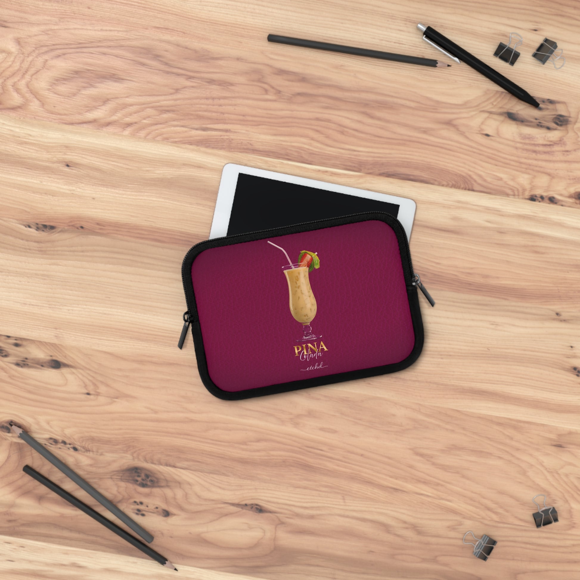 Pina Colada Laptop Sleeve by etchd, view 14