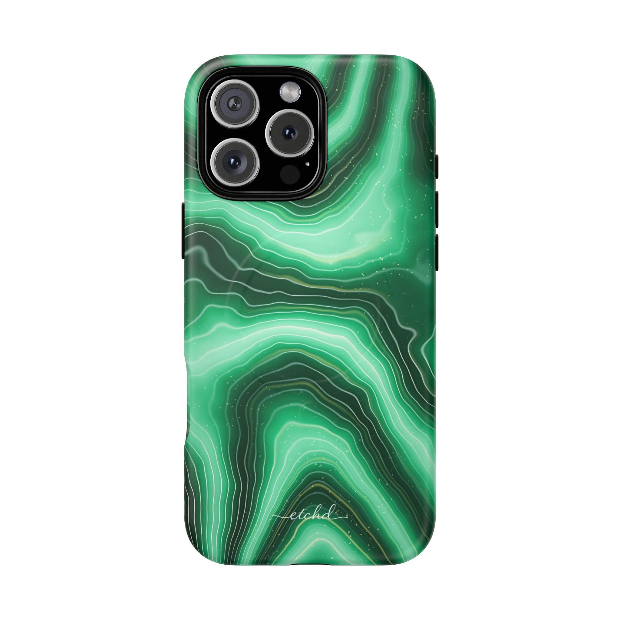 Emerald Magnetic Phone Case by etchd