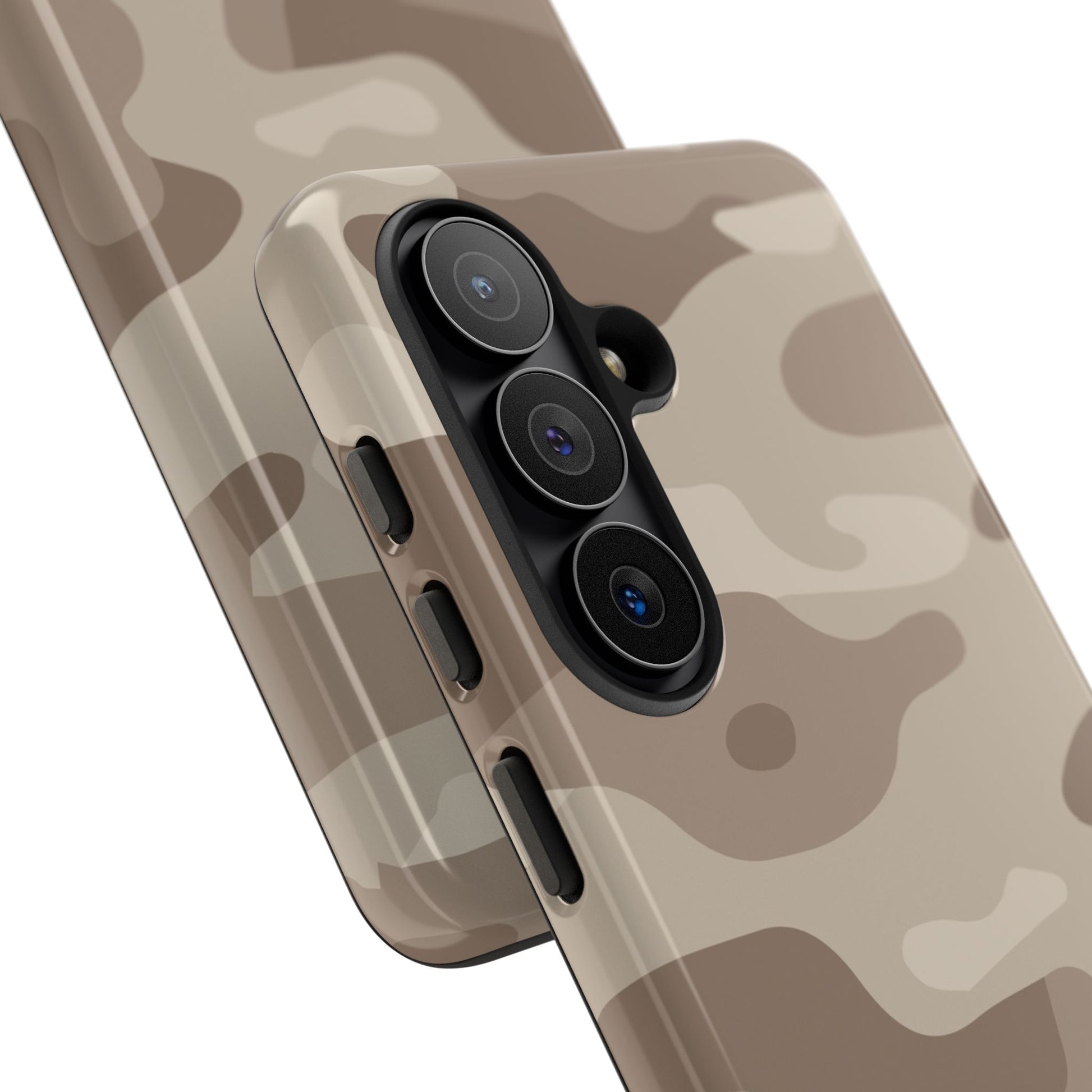 Beige Camo Phone Case by etchd, view 209