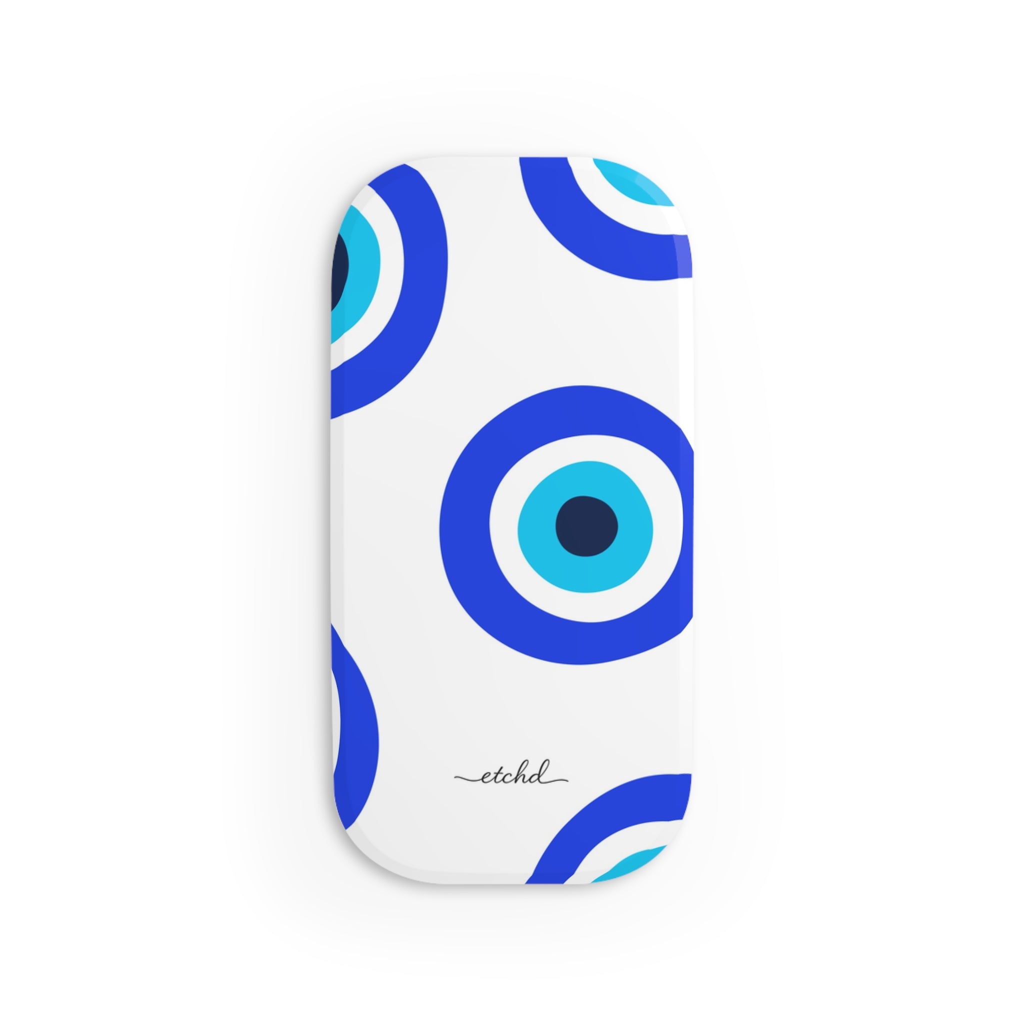 Abstract Evil Eye Click-On Phone Grip by etchd, view 2