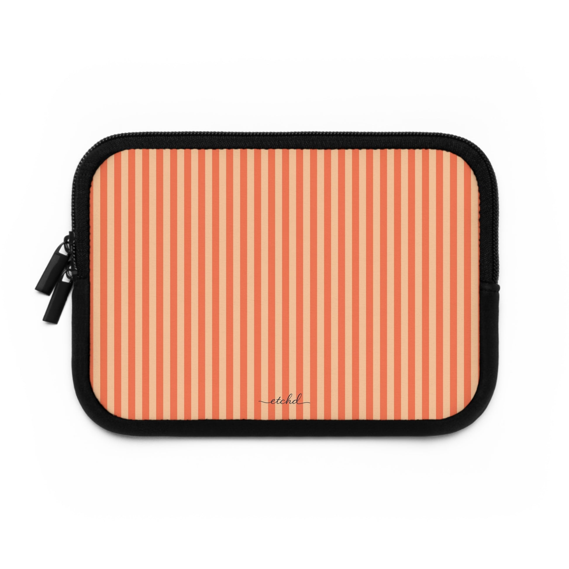 Coral And Peach Laptop Sleeve by etchd, view 2