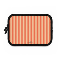 Coral And Peach Laptop Sleeve by etchd, view 2