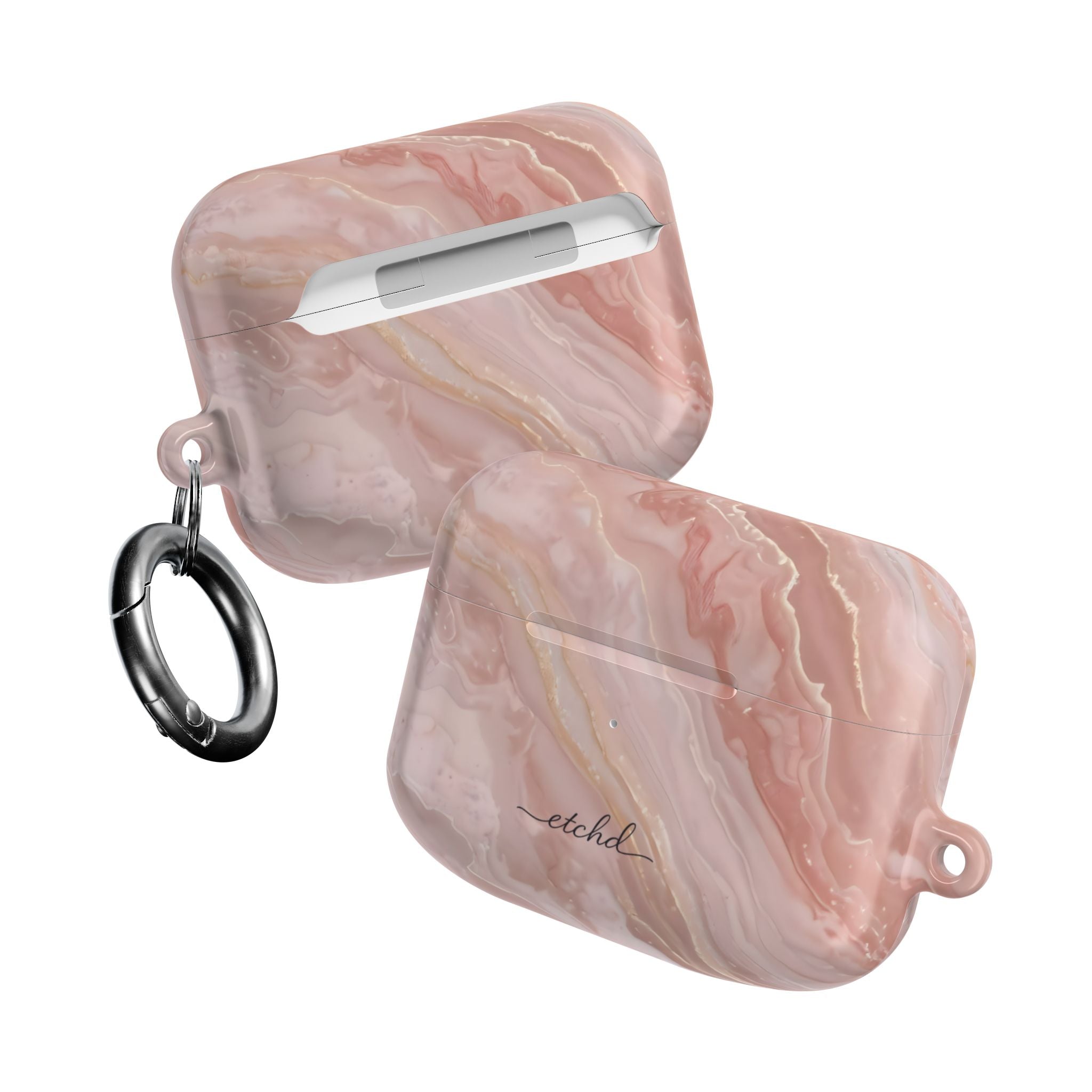Rose Quartz AirPod Case by etchd, view 10