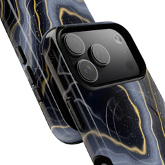 Obsidian Gold Magnetic Phone Case by etchd, view 99