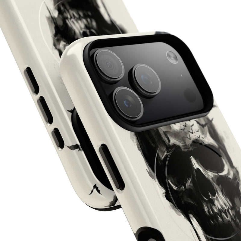 Ink Skull Magnetic Phone Case by etchd, view 99