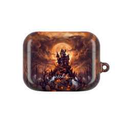 Pumpkin Hollow AirPod Case by etchd