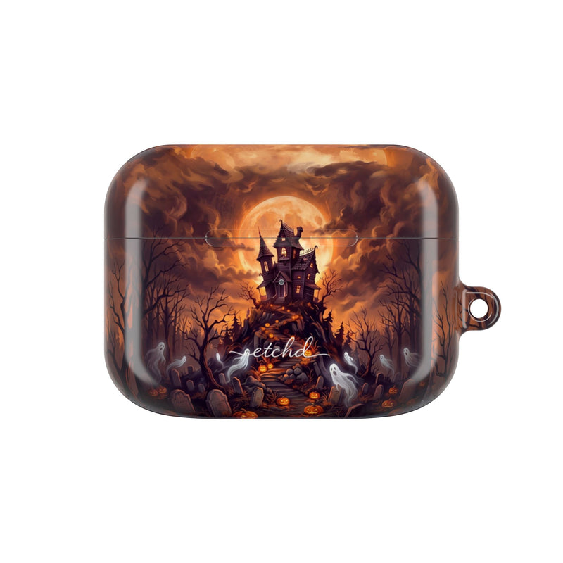 Pumpkin Hollow AirPod Case by etchd