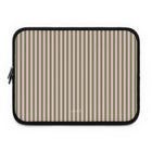 Green & Pink Striped Custodia per laptop