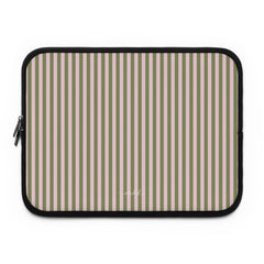 Green And Pink Laptop Sleeve by etchd