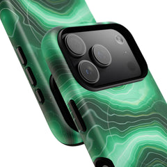 Emerald Magnetic Phone Case by etchd, view 100
