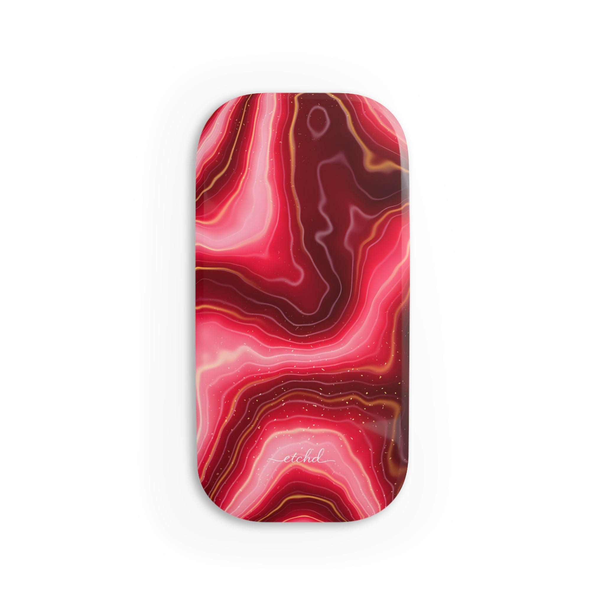 Ruby Click-On Phone Grip by etchd