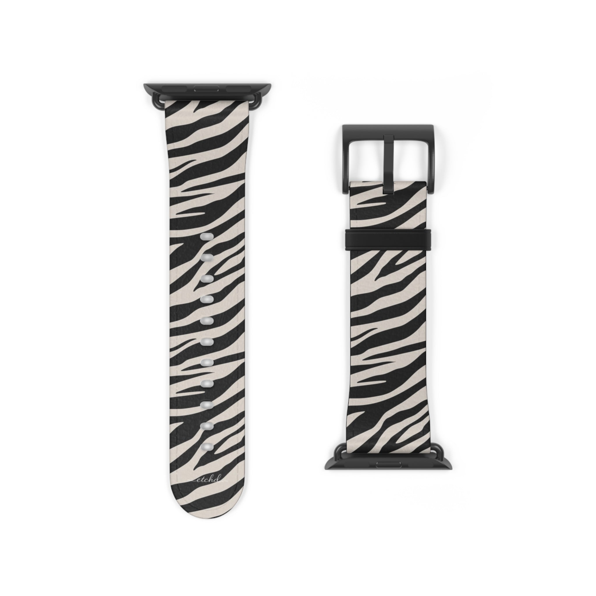 Zebra Print Smartwatch Strap by etchd, view 9