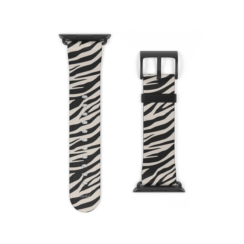 Zebra Print Smartwatch Strap by etchd, view 9