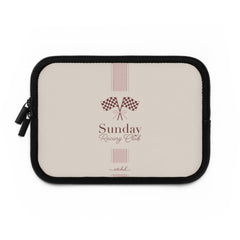 Sunday Racing Laptop Sleeve by etchd, view 2
