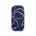 Navy & Cream Floral Click-On Phone Grip