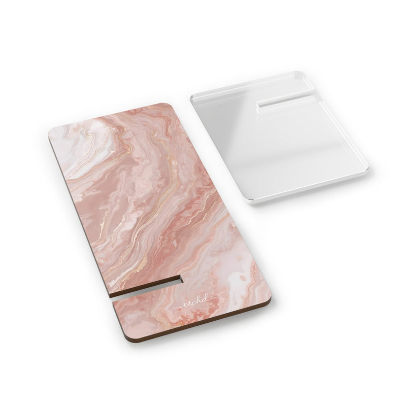 Rose Quartz Phone Stand-zoom-