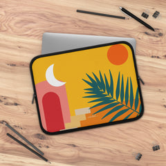 Tropical Sunset Laptop Sleeve by etchd, view 5