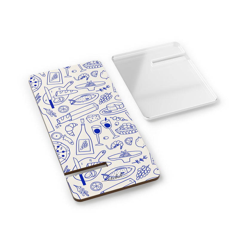 Food Pattern Phone Stand by etchd, view 2