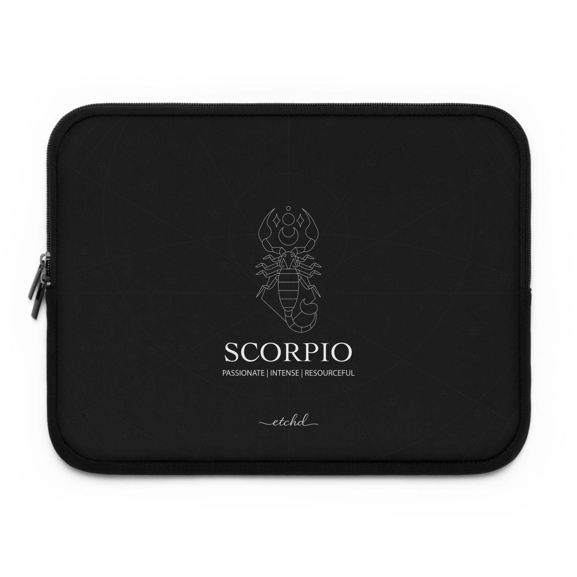 Scorpio Laptop Sleeve by etchd