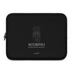 Scorpio Laptop Sleeve by etchd