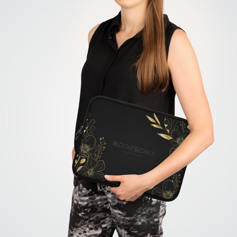 Bloom Slowly Laptop Sleeve-zoom-