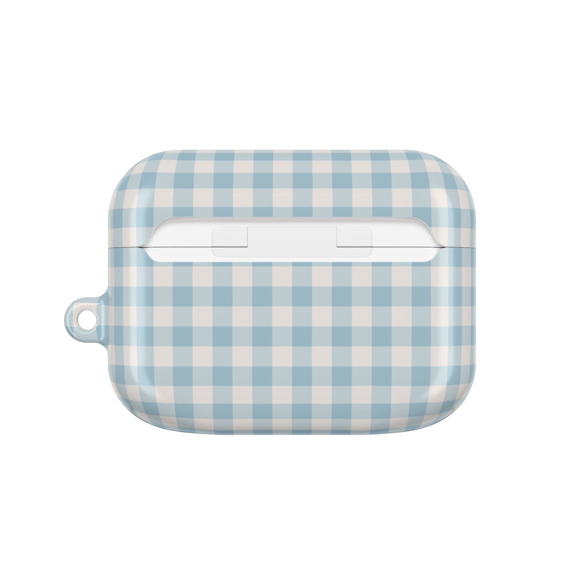 Cornflower & White Gingham AirPod Case by etchd, view 7