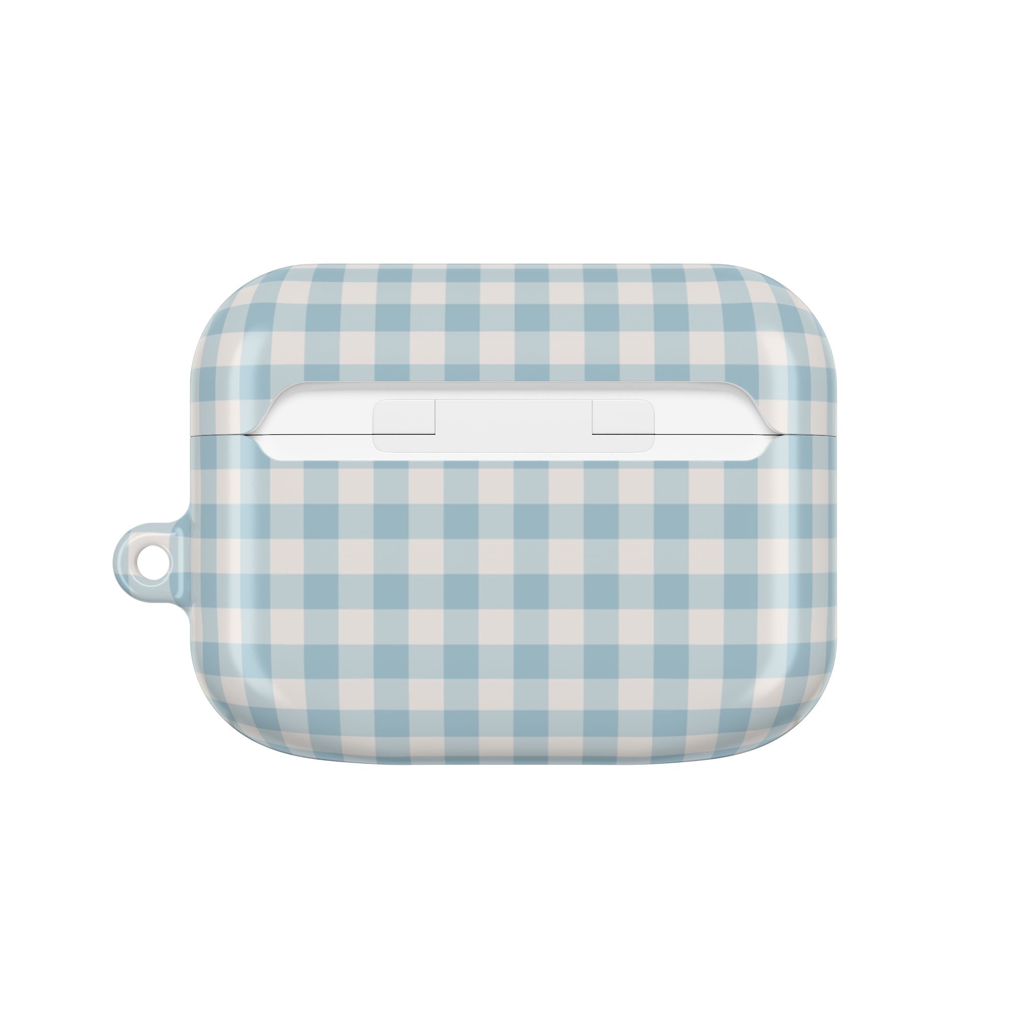 Cornflower & White Gingham AirPod Case by etchd, view 7