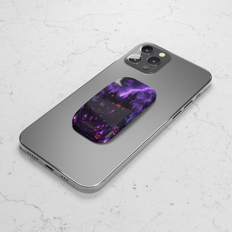 Violet Haunt Click-On Phone Grip by etchd, view 5