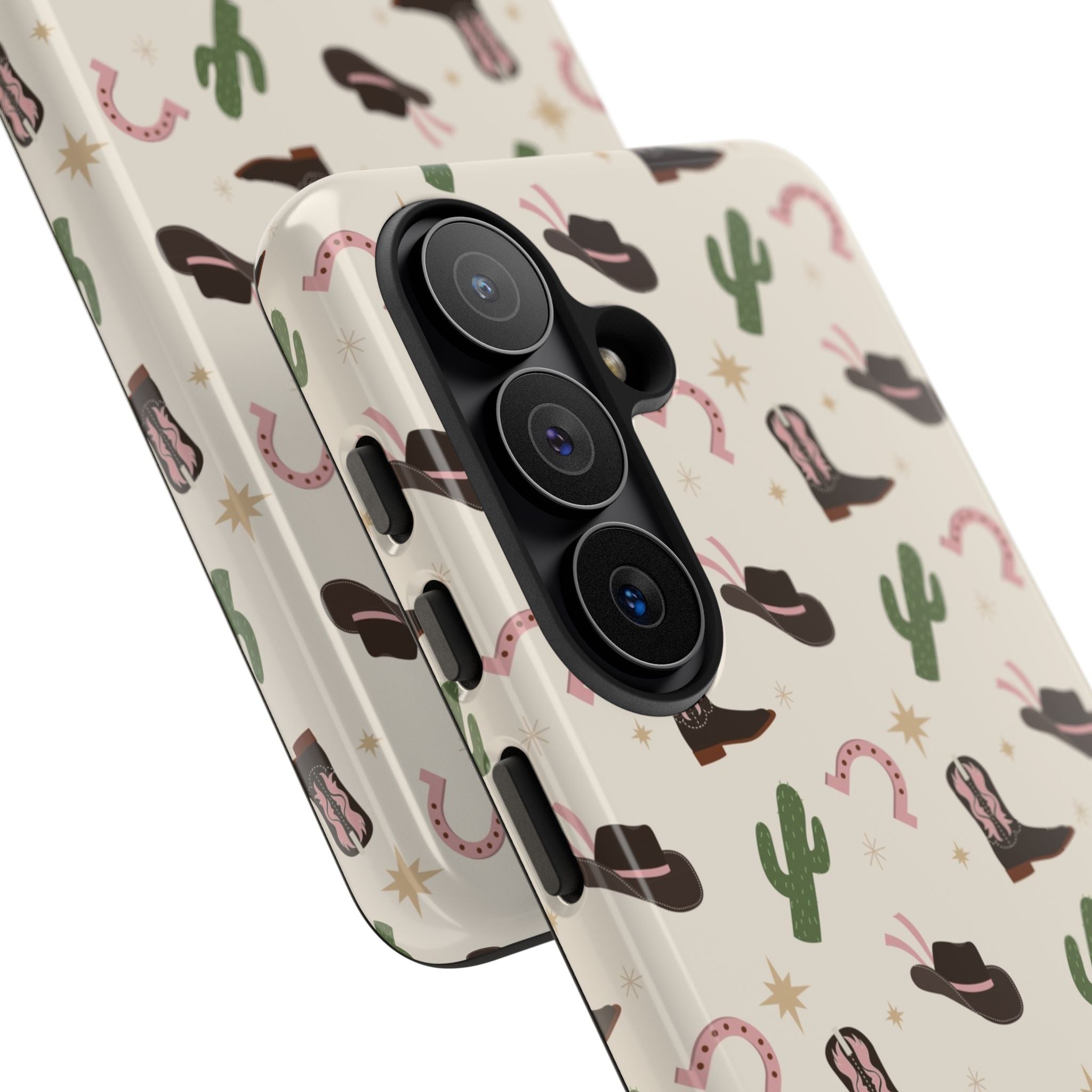 Pink Western Phone Case by etchd, view 219