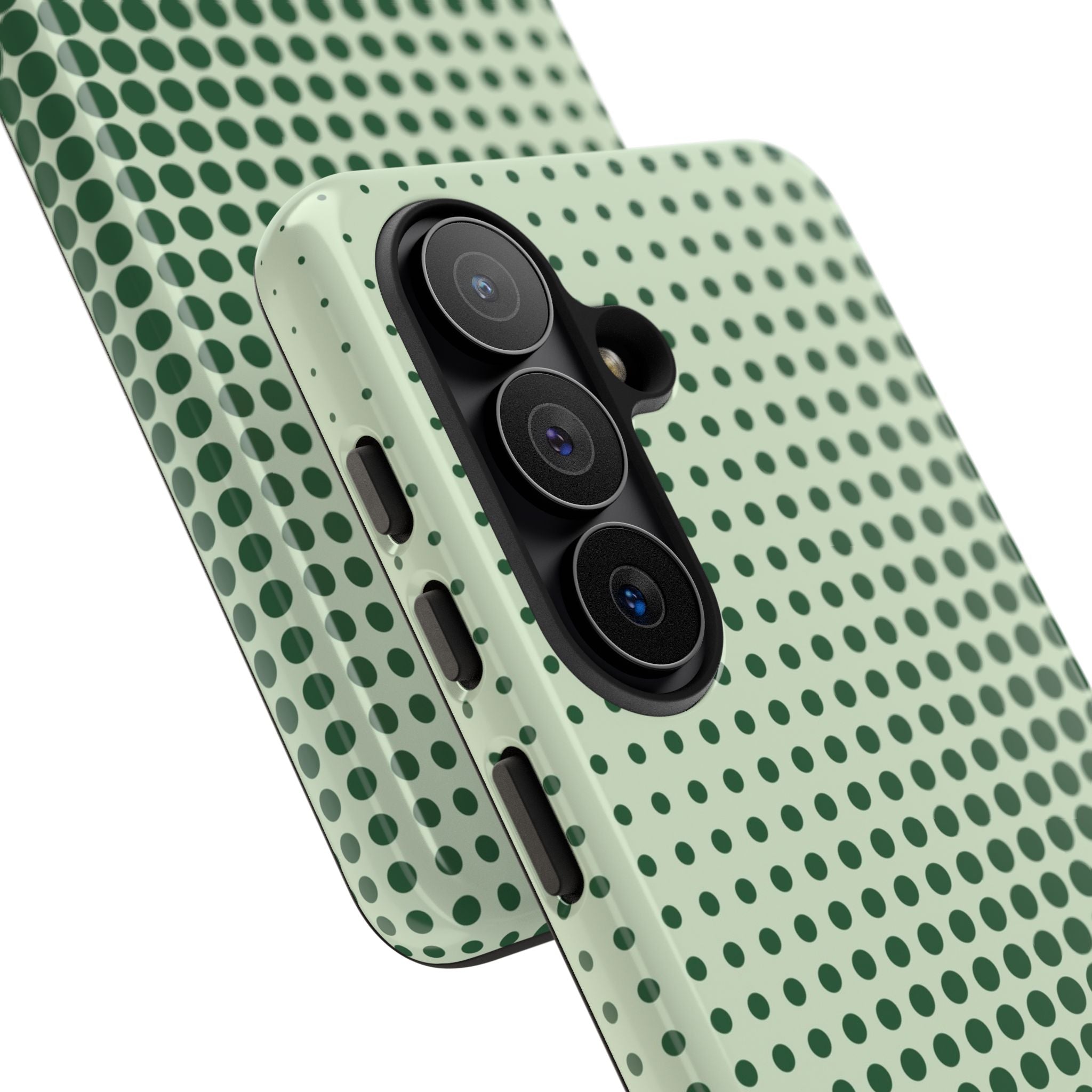 Matcha Halftone Phone Case by etchd, view 209