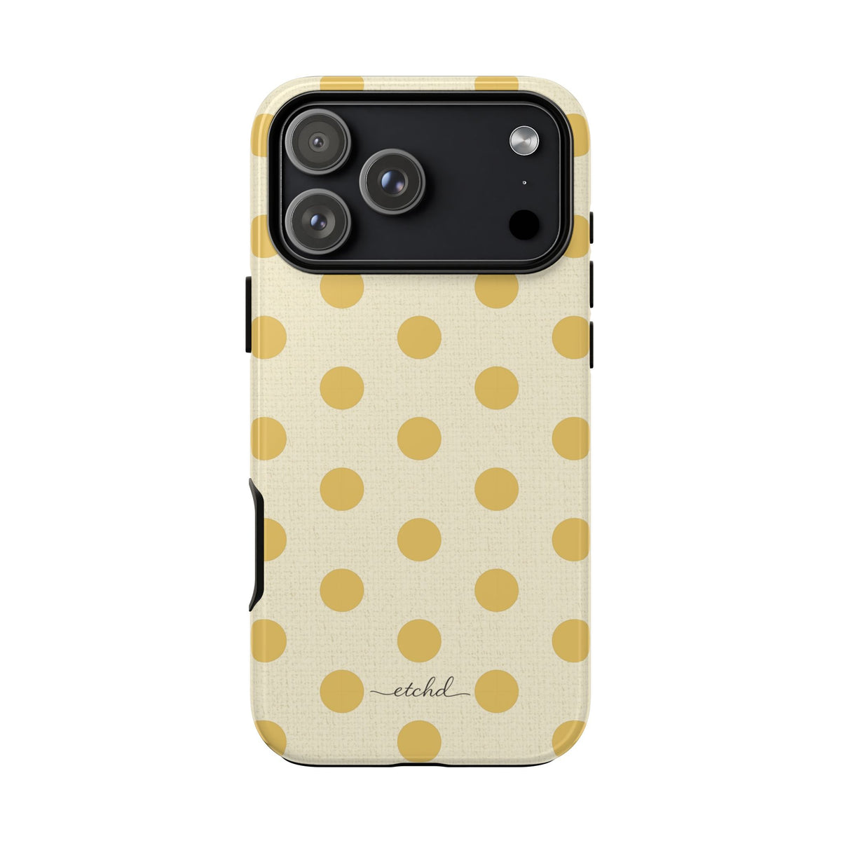 Butter & Cream Polka Dot Phone Case by etchd, view 59