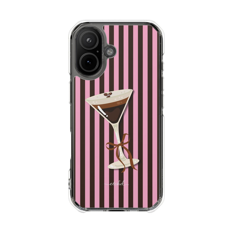 Espresso Martini Clear Magnetic Phone Case-zoom-