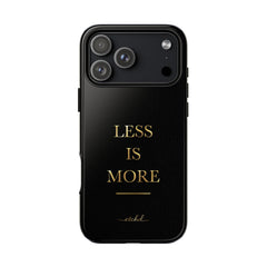 Less Is More Phone Case by etchd, view 30