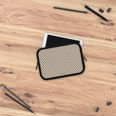 Green & Pink Striped Diagonal Laptop Sleeve by etchd, view 14