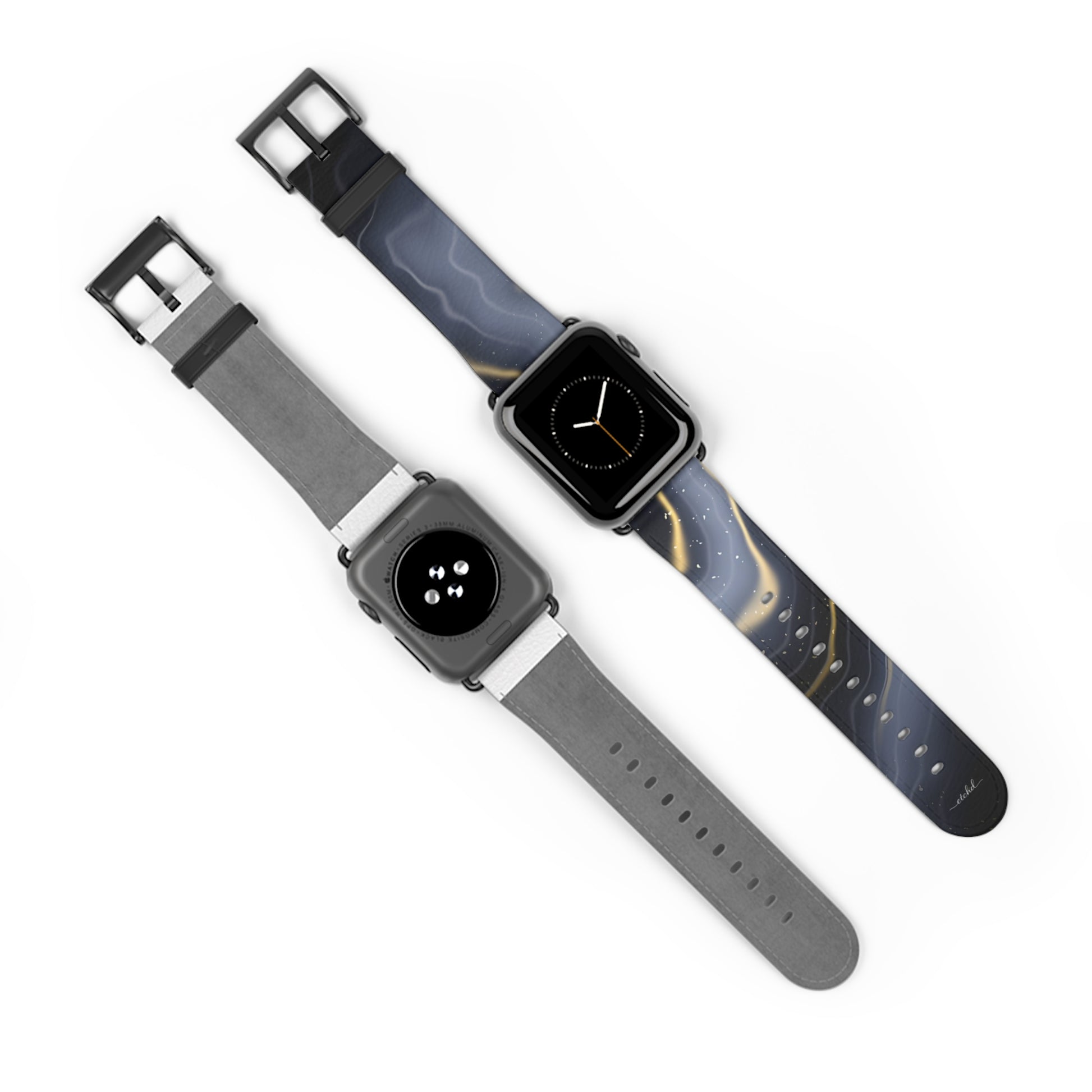 Obsidian Gold Smartwatch Strap by etchd, view 10
