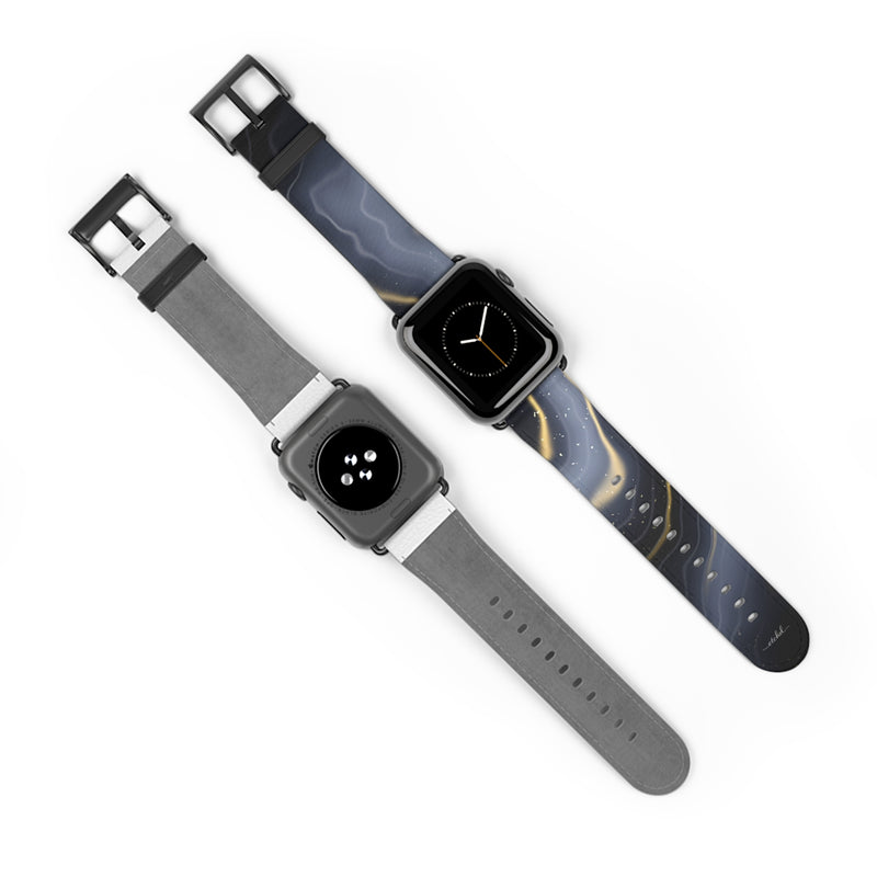 Obsidian Gold Smartwatch Strap by etchd, view 10