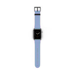Hypermint & Lilac Gingham Cinturino per smartwatch di etchd
