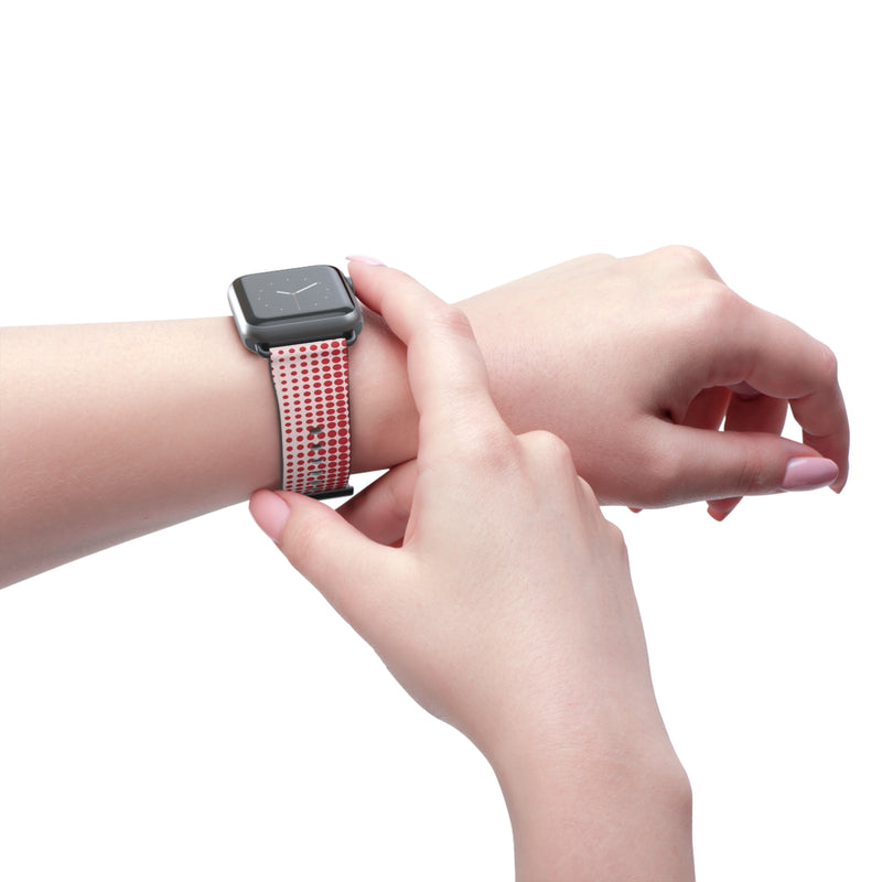 Cherry Halftone Smartwatch Strap by etchd, view 11