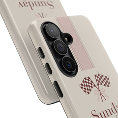 Sunday Racing Phone Case by etchd, view 219