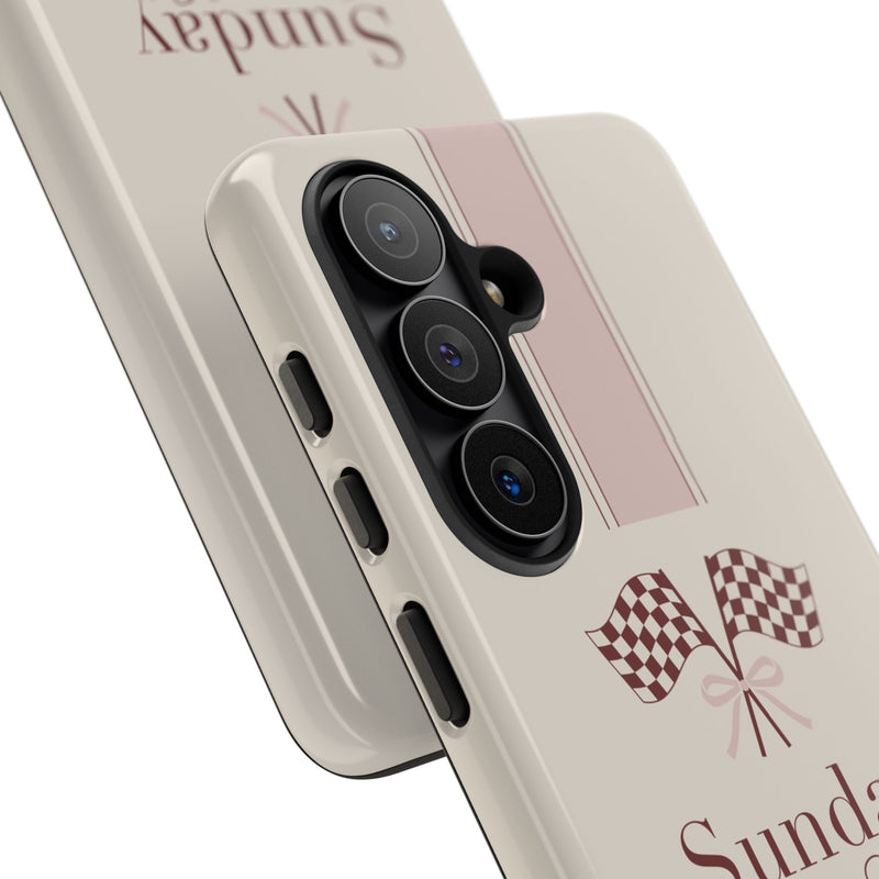 Sunday Racing Phone Case by etchd, view 219