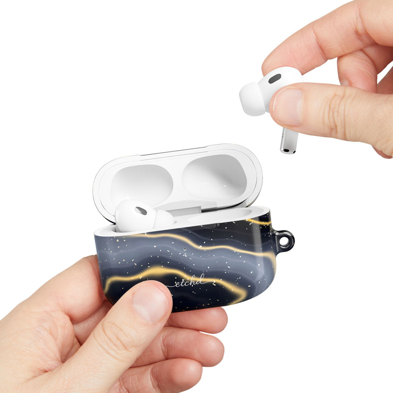 Obsidian Gold AirPod Case by etchd, view 11