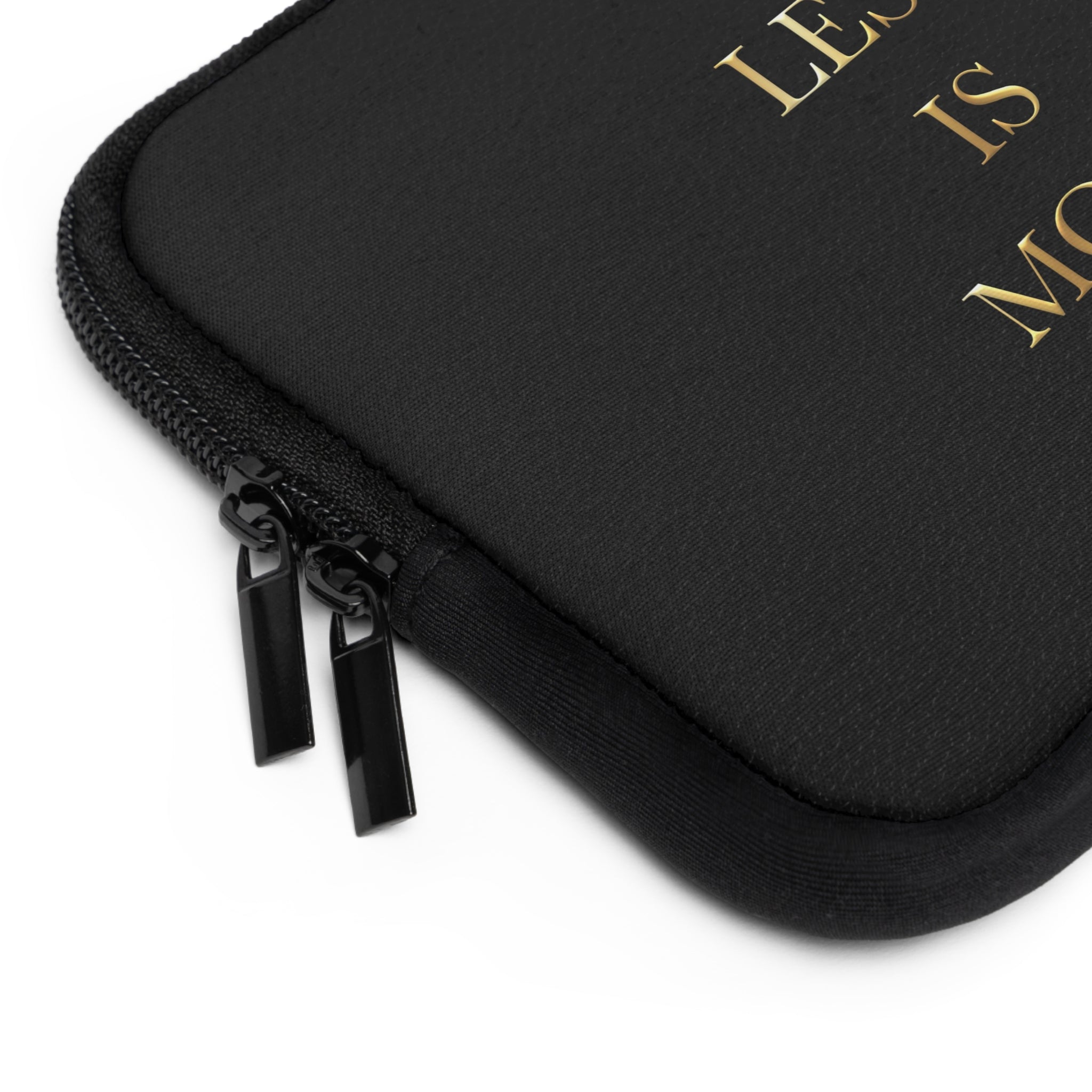 Less Is More Laptop Sleeve by etchd, view 2