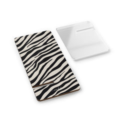 Zebra Print Phone Stand by etchd, view 2