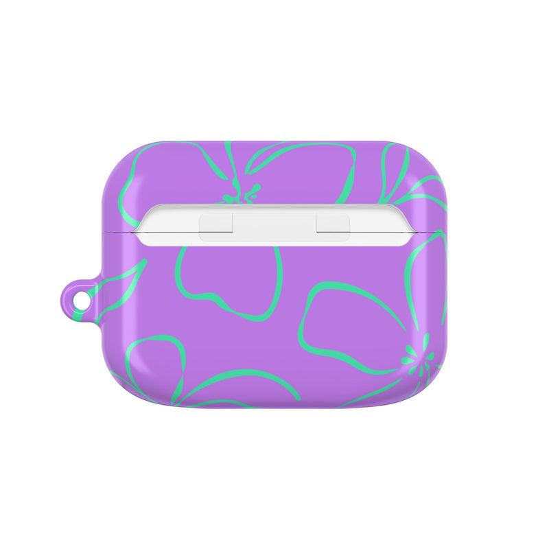 Lilac & Hypermint Floral AirPod Case by etchd, view 7