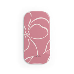 Blush & Cream Floral Click-On Phone Grip by etchd