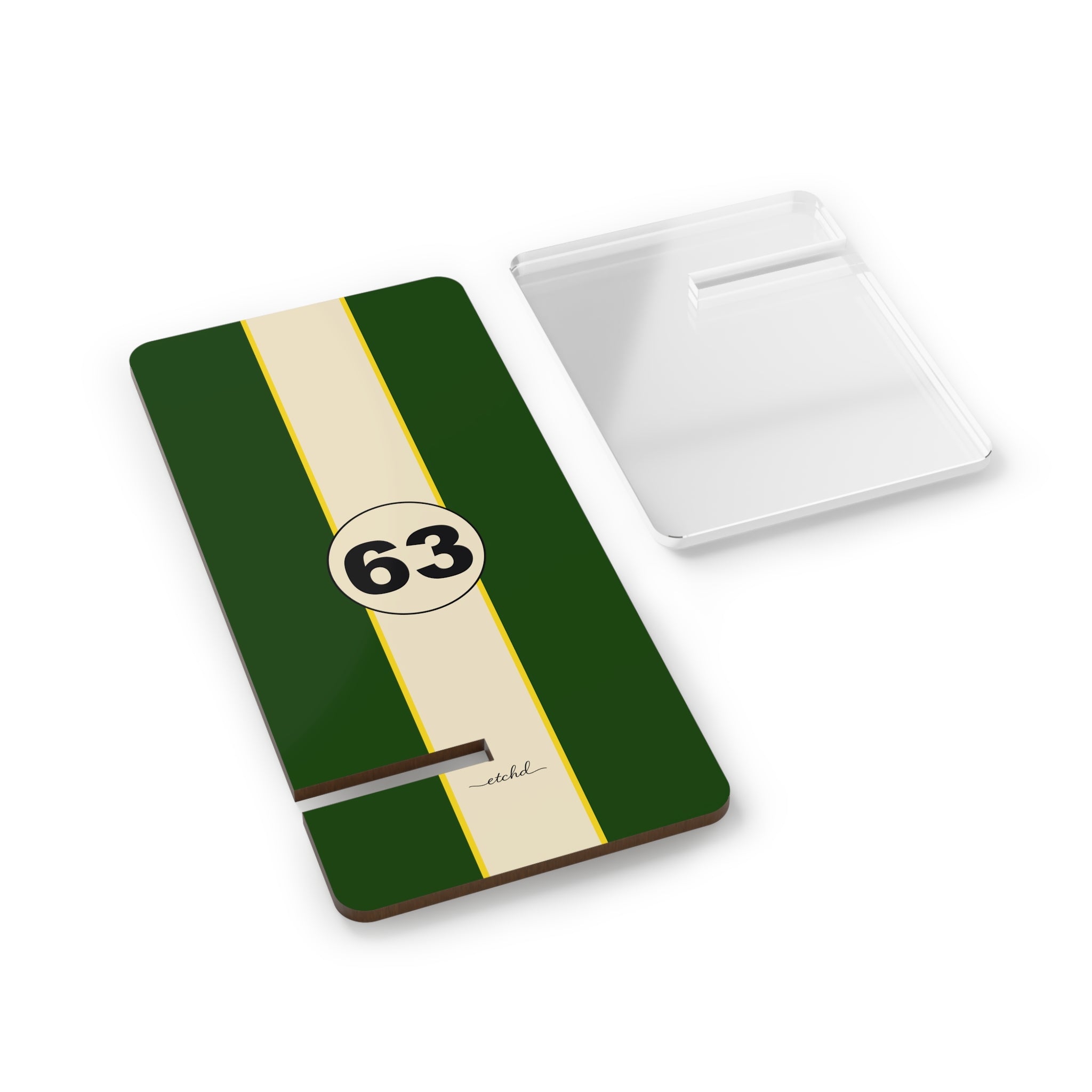 Heritage 63 Phone Stand by etchd, view 2