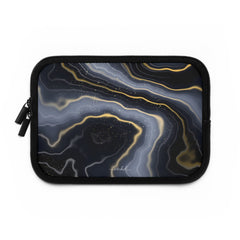 Obsidian Gold Laptop Sleeve by etchd, view 2